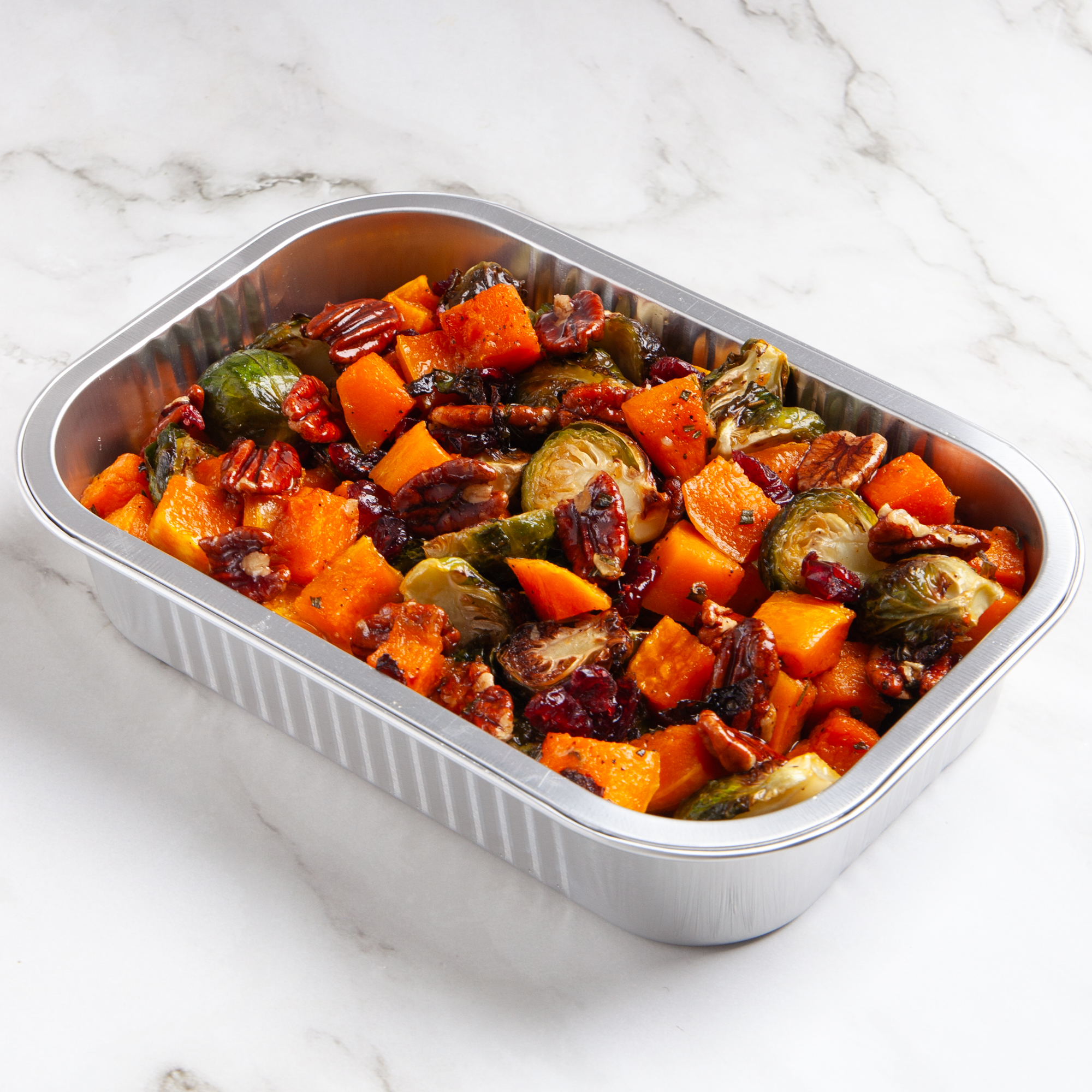 Honey Roasted Brussels & Butternut Squash